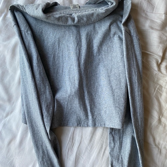 Aritzia Cropped Polo Shirt - Picture 3 of 4